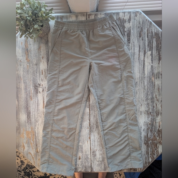 Oak + Fort Nylon Parachute Wide Leg Pant Women's Small - Picture 2 of 7